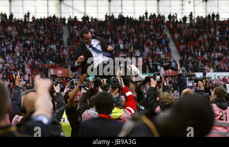 ROBERTO MARTINEZ STOKE CITY V Wigan Athletic STADE BRITANNIA STOKE l'angleterre 22 Mai 2011 Banque D'Images