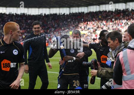 VICTOR HUGO RODALLEGA (MOÏSE STOKE CITY V WIGAN ATH STOKE CITY V Wigan Athletic STADE BRITANNIA STOKE l'angleterre 22 Mai 2011 Banque D'Images