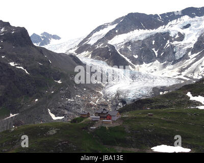 Taschachgletscher Banque D'Images