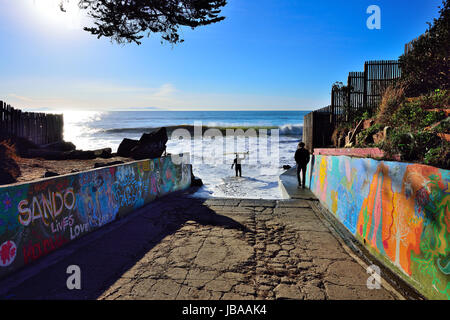 Surf Bolinas Californie Banque D'Images