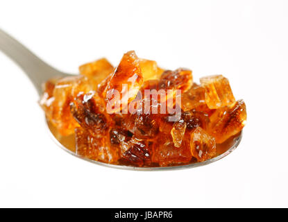 Rock candy brun avec une fine saveur caramel Banque D'Images