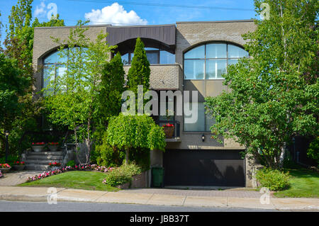 Cher homes à Montréal, Canada. Banque D'Images