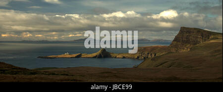 Neist Point - Ile de Skye, Ecosse Banque D'Images