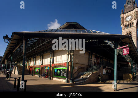 Tour de l'horloge de Darlington Banque D'Images