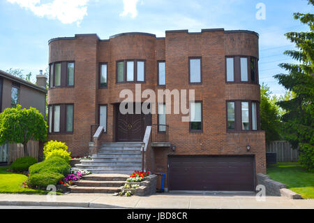 Cher homes à Montréal, Canada. Banque D'Images