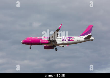 Airbus A320-232 de Wizz Air Banque D'Images