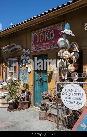 République de RusticA, hébergement et cafe, Calvinia, Northern Cape, Afrique du Sud, février 2017 Banque D'Images