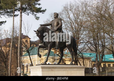 Monument au général Alexei Petrovitch Yermolov à Pyatigorsk, Caucase du Nord, Russie Banque D'Images