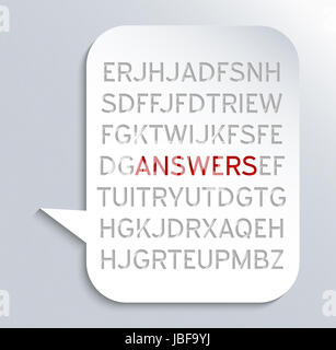 Concept pour le filtrage de l'information et de la recherche d'information. Résumé Contexte La conception. Banque D'Images