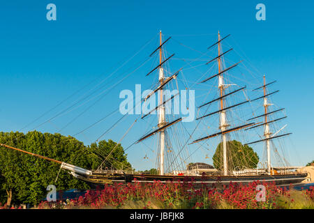 Londres, Royaume-Uni - 01 juin 2017 : Cutty Sark clipper dans Greenwich, London, UK Banque D'Images