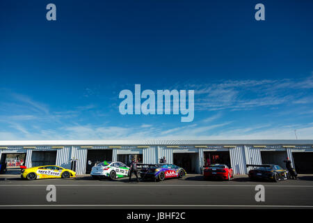 Melbourne, Australie. 11 Juin, 2017. Au cours de la voie des stands 2017 ressortissants de Shannon, ronde 3 - Winton, l'Australie le 11 juin 2017. Crédit : Dave Hewison Sports/Alamy Live News Banque D'Images