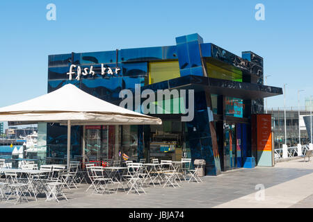 Waterfront City à Melbourne Docklands. Victoria, Australie. Banque D'Images