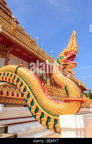 Phra Mahathat Kaen Nakhon,Wat nong wang,le plus beau temple en Thaïlande - Khon Kaen Banque D'Images