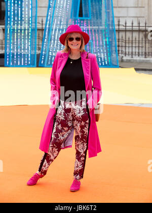 Twiggy assiste à la partie d'aperçu pour la Royal Academy Summer Exhibition at Royal Academy of Arts le 7 juin 2017 à Londres Banque D'Images