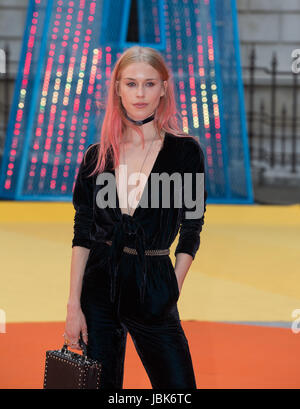 Mary Charteris, Royal Academy of Arts Summer Exhibition Preview Party, Burlington House, London UK, 07 June 2017 Banque D'Images