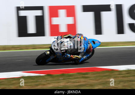 Mugello - Italie, 2 juin : Marc VDS Honda rider Australien Jack Miller au cours de 2017 GP d'Oakley MotoGP au circuit du Mugello en Italie le 2 juin 2017 Banque D'Images