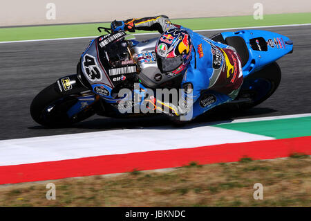 Mugello - Italie, 2 juin : Marc VDS Honda rider Australien Jack Miller au cours de 2017 GP d'Oakley MotoGP au circuit du Mugello en Italie le 2 juin 2017 Banque D'Images