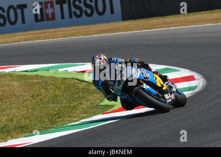 Mugello - Italie, 2 juin : Marc VDS Honda rider Australien Jack Miller au cours de 2017 GP d'Oakley MotoGP au circuit du Mugello en Italie le 2 juin 2017 Banque D'Images