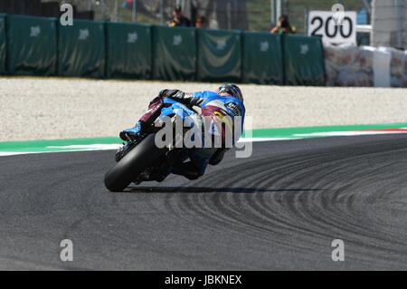 Mugello - Italie, 2 juin : Marc VDS Honda rider Australien Jack Miller au cours de 2017 GP d'Oakley MotoGP au circuit du Mugello en Italie le 2 juin 2017 Banque D'Images