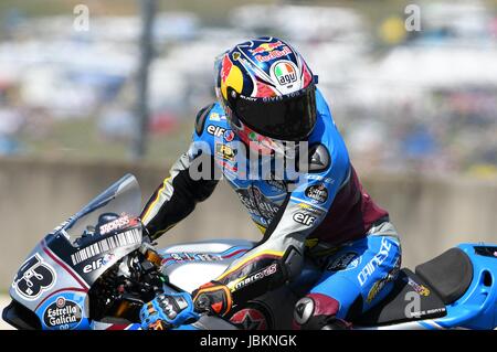 Mugello - Italie, 2 juin : Marc VDS Honda rider Australien Jack Miller au cours de 2017 GP d'Oakley MotoGP au circuit du Mugello en Italie le 2 juin 2017 Banque D'Images