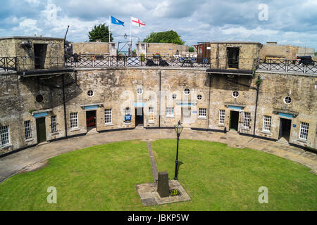 Harwich Redoubt, construit 1808-1811, Harwich, Essex, Angleterre Banque D'Images