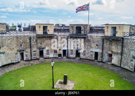 Harwich Redoubt, construit 1808-1811, Harwich, Essex, Angleterre Banque D'Images