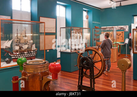 Musée de la mer, San Cibrao - Cervo, Lugo province, région de la Galice, Espagne, Europe Banque D'Images