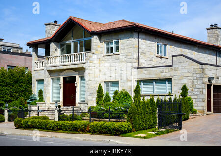 Cher homes à Montréal, Canada. Banque D'Images