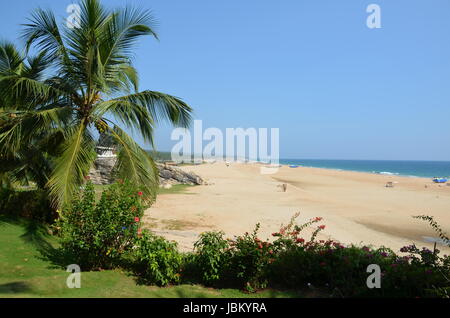 Chowara Beach, Kovalam, Kerala, Inde Banque D'Images