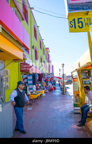 Ensenada street photo Banque D'Images