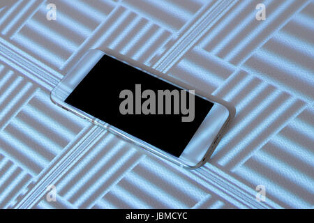 Compte tenu de la structure de trame de lecture 3D et la technologie de téléphone mobile. Banque D'Images