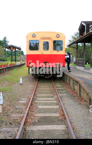 Kominato Kazusa-Nakano Rail Station à Otaki-machi Chiba au Japon Banque D'Images