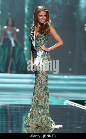 La Miss USA 2017 Compétition préliminaire au Mandalay Bay Event Center comprend : Miss New York Hannah Lopa Où : Las Vegas, Nevada, United States Quand : 05 mai 2017 Credit : Judy Eddy/WENN.com Banque D'Images