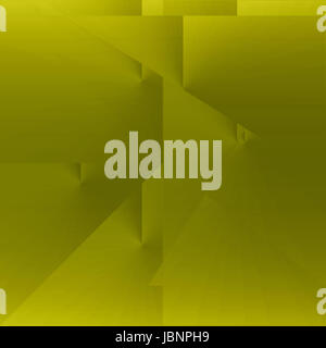 Résumé Contexte géométrique jaune. Polygone abstrait Banque D'Images