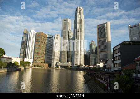 Une vue générale de Singapour de la presse photo. Photo date : Samedi 3 juin 2017. Banque D'Images