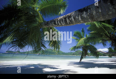 Die Landschaft auf der Insel Mahé auf den Seychellen im Indischen Ozean. Banque D'Images