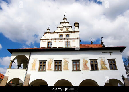 Ancien hôtel de ville de Levoca, Slovaquie Banque D'Images