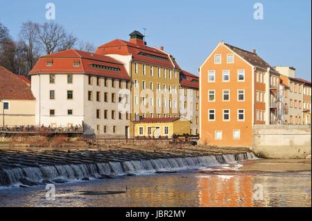 Goerlitz Obermuehle Goerlitz - moulin à eau 02 Banque D'Images