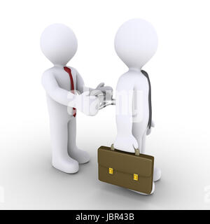 Industriel est enroulé par un autre Banque D'Images