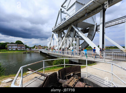 France, Calvados (14), Ranville, Pegasus Bridge ou pont de Bénouville // France, Calvados, Ranville, Pegasus Bridge ou pont de Benouville Banque D'Images