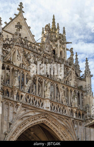 La France, l'Orne (61), Alençon, l'église Notre-Dame d'Alençon // France, Orne, Alençon, la Basilique Notre-Dame d'Alençon Banque D'Images