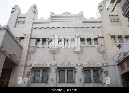 La porte du ciel, synagogue Adly Street, Le Caire, Egypte Banque D'Images