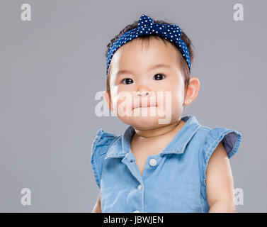 Portrait de petite fille Banque D'Images