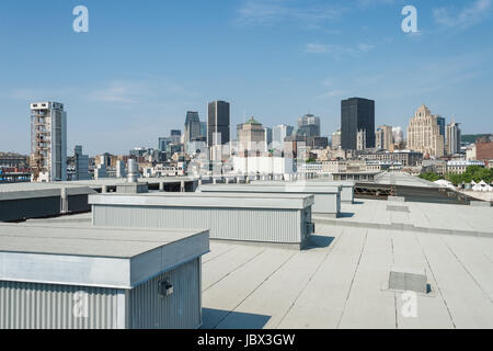 Montréal, Canada - 12 juin 2017 : en été de Quai King Edward Belvedere Banque D'Images