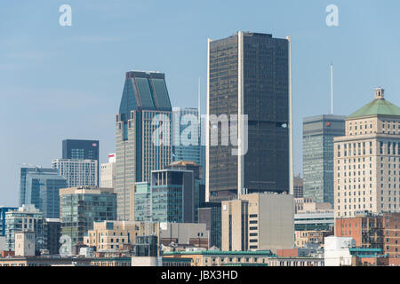 Montréal, Canada - 12 juin 2017 : en été de Quai King Edward Belvedere Banque D'Images