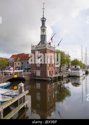 Hafengebouw à Alkmaar, Provinz Nordholland Harborbuilding Hafengebouw, à Alkmaar, Pays-Bas, Hollande du Nord Banque D'Images