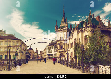 Vue sur le Palais Jakabov Banque D'Images