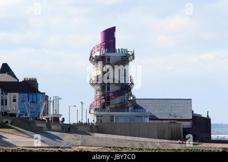 Redcar Beacon Banque D'Images