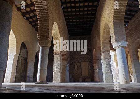 Mosquée d'almonaster, une célèbre attraction voyage à Huelva Andalousie, espagne. Banque D'Images