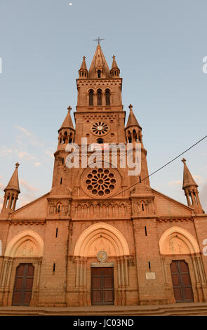 Antsirabé cathédrale. Banque D'Images